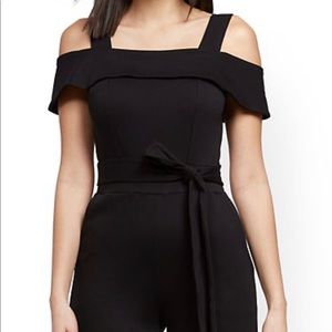 New York & Co cold shoulder jumpsuit -NEW